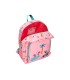 Cartera escolar liderpapel moc hila infantil safari diseno cebra rosa 330x100x250 mm