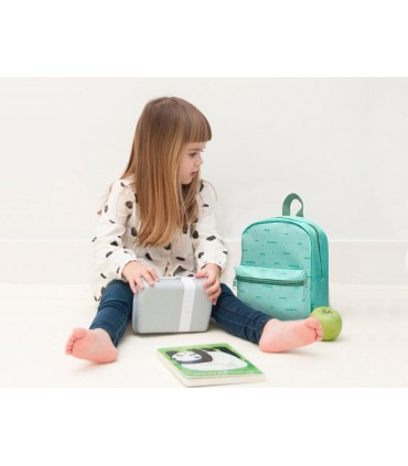 Cartera preescolar liderpapel mochila infantil diseno verde 250x115x210 mm