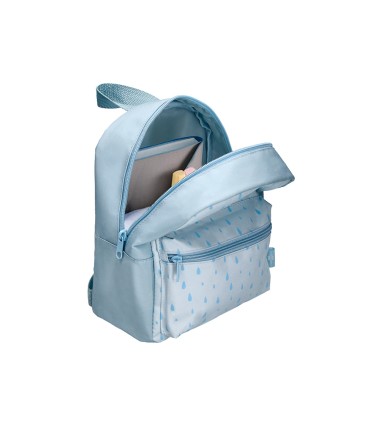 Cartera preescolar liderpapel mochila infantil diseno azul 250x115x210 mm