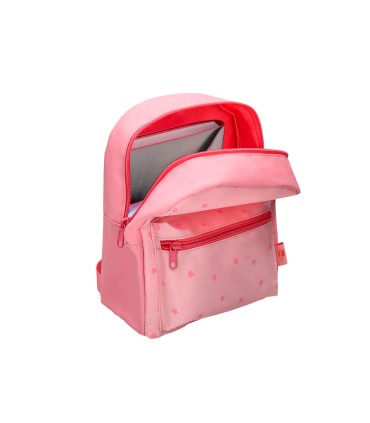 Cartera preescolar liderpapel mochila infantil diseno rosa 250x115x210 mm