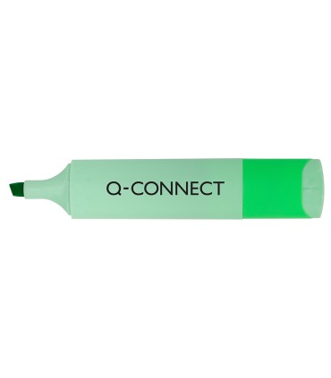 Rotulador q connect fluorescente punta biselada estuche de sobremesa 23 unidades colores surtidos