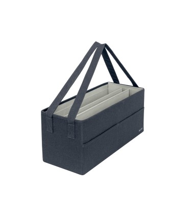 Bolsa de trabajo leitz tela gris 465x200x210 mm