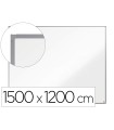 Pizarra blanca nobo essence acero vitrificado magnetica 1500x1200 mm