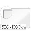 Pizarra blanca nobo essence acero vitrificado magnetica 1500x1000 mm