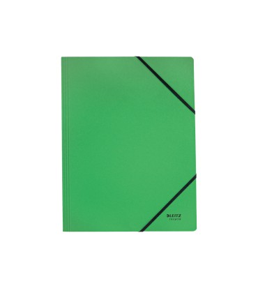 Carpeta leitz recycle gomas din a4 carton reciclable 100 verde