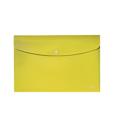 Carpeta leitz recycle portadocumentos broche din a4 polipropileno amarillo