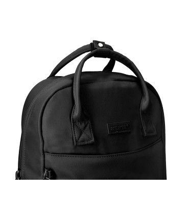 Mochila antartik diseno casual con asa multibolsillo color negro 410x120x290 mm