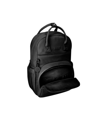 Mochila antartik diseno casual con asa multibolsillo color negro 410x120x290 mm