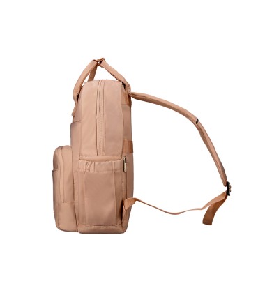 Mochila antartik diseno casual con asa multibolsillo color beige 410x120x290 mm