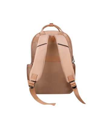 Mochila antartik diseno casual con asa multibolsillo color beige 410x120x290 mm