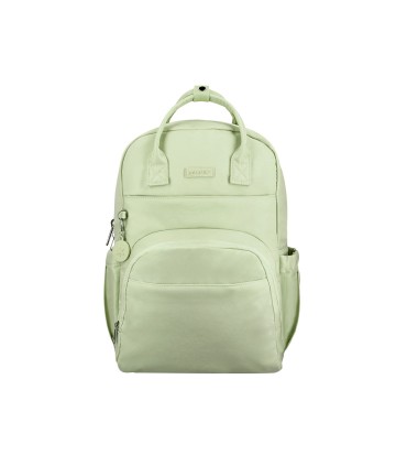 Mochila antartik diseno casual con asa multibolsillo color verde matcha 410x120x290 mm