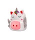 Cartera preescolar liderpapel mochila infantil peluche unicornio 260x100x240 mm