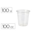 Vaso de plastico transparente 100 cc paquete de 100 unidades