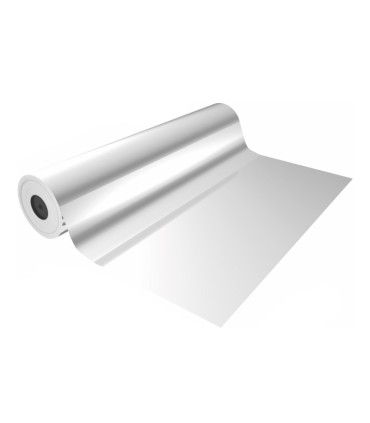 Papel de regalo basika polipropileno transparente bobina ancho 70 cm longitud 50 mt