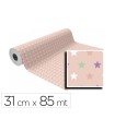 Papel de regalo basika in2104-d bobina ancho 31 cm longitud 85 m peso 2 kg gramaje 60 gr