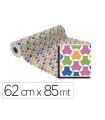 Papel de regalo basika ta2204-c bobina ancho 62 cm longitud 85 m peso 4 kg gramaje 60 gr