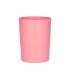 Cubilete portalapices q connect rosa pastel opaco plastico diametro 75 mm alto 100 mm