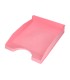 Bandeja sobremesa plastico q connect rosa pastel opaco 240x70x340mm