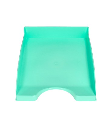 Bandeja sobremesa plastico q connect verde menta opaco 240x70x340mm