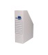 Revistero liderpapel ecouse carton 100 reciclado color blanco 256x100x335 mm