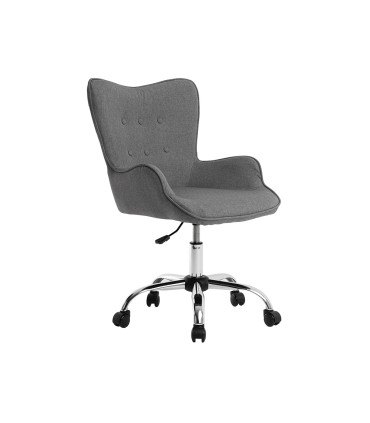 Silla q connect escritorio mes sina base metalica alt max 960 anc 570 prof 620 ruedas premium color gris