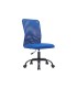 Silla q connect oficina parma malla sin reposabrazos alt max 990 anc 480 prof 590 color azul