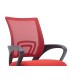 Silla q connect oficina siena malla base metalica alt max 1000 anc 560 prof 570 ruedas premium color negro rojo