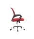 Silla q connect oficina siena malla base metalica alt max 1000 anc 560 prof 570 ruedas premium color negro rojo