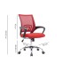 Silla q connect oficina siena malla base metalica alt max 1000 anc 560 prof 570 ruedas premium color negro rojo