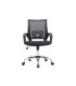 Silla q connect oficina siena malla base metalica alt max 1000 anc 560 prof 570 ruedas premium color negro