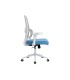 Silla q connect oficina lucca malla base metalica alt max 1090 anc 700 prof 650 ruedas premium color blanco gris azul