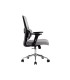 Silla q connect oficina lucca malla base metalica alt max 1090 anc 700 prof 650 ruedas premium color negro gris