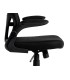 Silla q connect ergonomica pal ermo malla base nylon alt max 1300 anc 610 prof 600 ruedas premium color negro