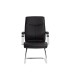 Silla q connect escritorio mod ena simil piel base metalica alt max 1050 anc 630 prof 650 color negro