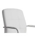 Silla q connect escritorio pia ve simil piel base metalica alt max 1050 anc 610 prof 680 color blanco