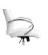 Silla q connect direccion vero na simil piel base metalica alt max 1210 anc 650 prof 730 mm ruedas premium color blanco