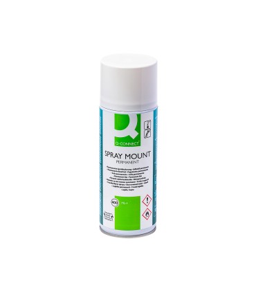 Pegamento q connect spray mount adhesivo permanente bote de 400 ml