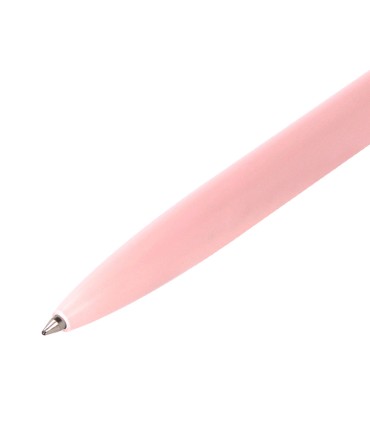 Boligrafo belius rocket b aluminio color minimalista rosa tinta azul caja cilindrica