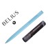 Boligrafo belius rocket b aluminio color minimalista azul tinta azul caja cilindrica