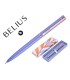 Boligrafo belius rose aluminio color lavanda oro rosa tinta azul caja de diseno