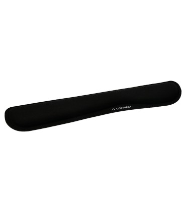 Reposamunecas q connect memory foam para teclado color negro 460x85x25 mm