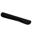 Reposamuñecas q-connect memory foam para teclado color negro 460x85x25 mm