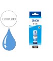 Tinta epson t114 eco tank et-8500 / 8550 cian botella 70 ml