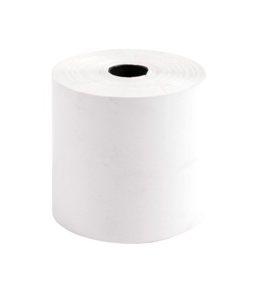 Rollo sumadora termico q connect 80 mm ancho x 80 mm diametro sin bisfenol a papel de 70 g m2