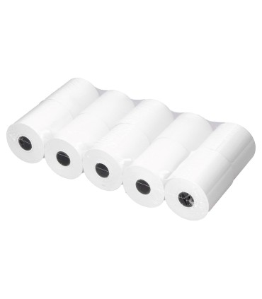 Rollo sumadora termico q connect 57 mm ancho x 47mm diametro para tpv sin bisfenol a papel de 70 g m2