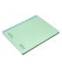 Cuaderno espiral navigator a4 micro tapa forrada 120h 80gr cuadro 5mm 5 bandas 4 taladros color menta