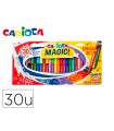 Rotulador carioca magic markers special set caja 30 unidades colores surtidos