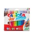 Rotulador carioca joy caja de 18 colores surtidos