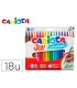 Rotulador carioca joy caja de 18 colores surtidos