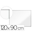 Pizarra blanca nobo essence acero lacado 1200x900 mm